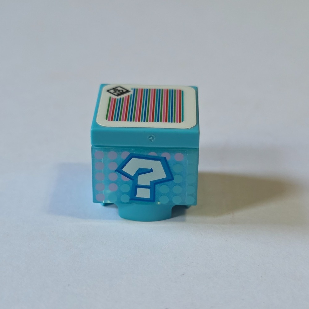 LEGO Super Mario Blue Question Mark Brick Replacement Part Kart Yoshi Bike 72031